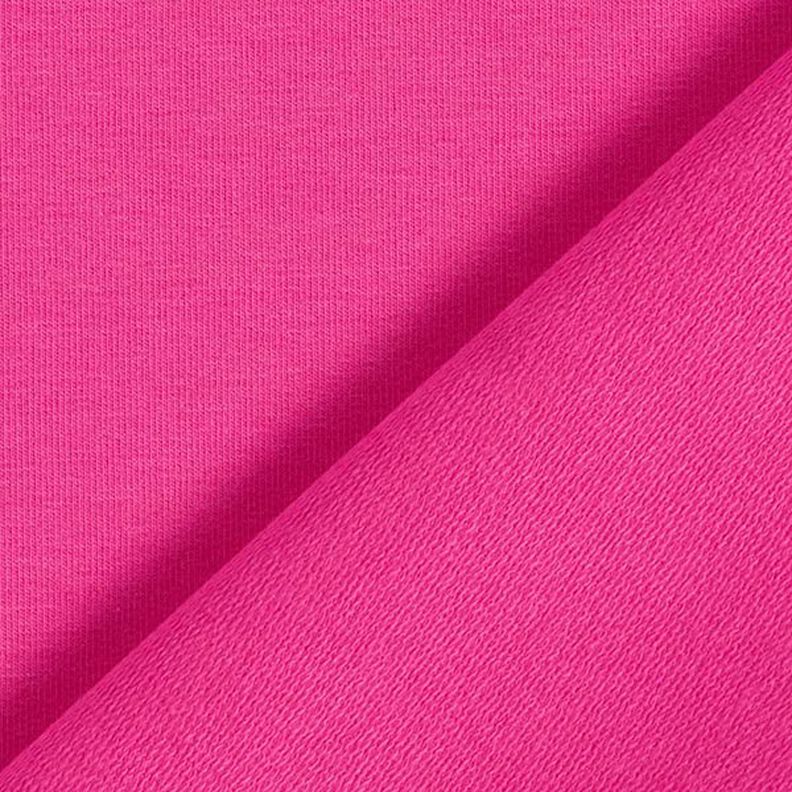French terry leggero tinta unita – rosa fucsia acceso, image number 5