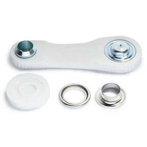 Occhielli e rondelle [Ø 11 mm] | Prym – argento effetto metallizzato, 