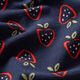 jersey di cotone fragole stilizzate – blu marino/rosso fuoco,  thumbnail number 2