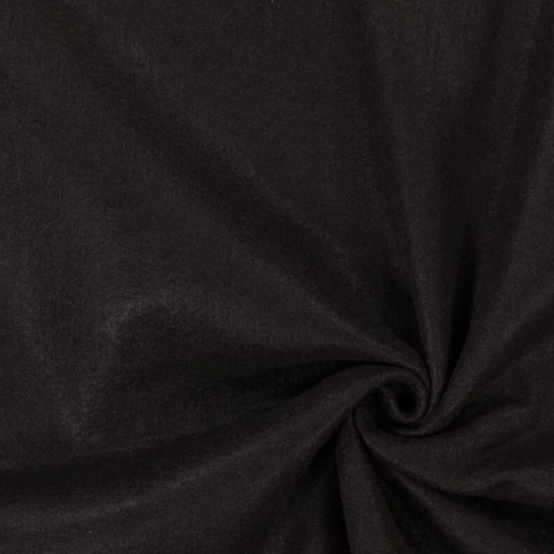 Feltro 180 cm / 1,5 mm di spessore – nero,  image number 1