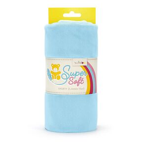 Vellutino nicki SHORTY [1 m x 0,75 m | altezza pelo: 1,5 mm] - azzurro baby | Kullaloo, 