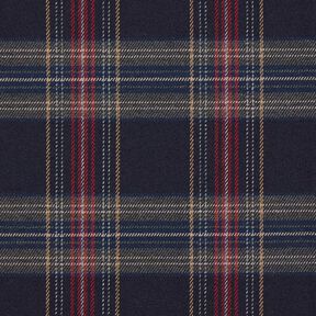 quadri scozzesi stretch – blu marino/rosso, 