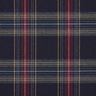 quadri scozzesi stretch – blu marino/rosso,  thumbnail number 1
