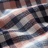 tessuto per cappotti Misto cotone piccolo quadro – rosa anticato/bianco,  thumbnail number 2