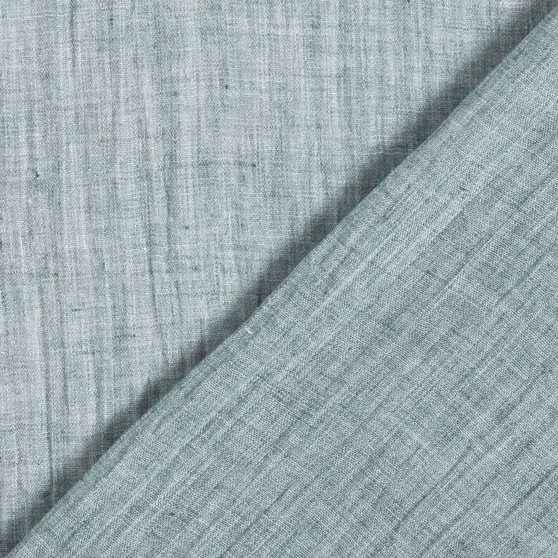 Voile Melange effetto stropicciato – blu acciaio,  image number 5