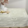 tessuto arredo mezzo panama Motivo a strisce astratto – pino/naturale,  thumbnail number 7
