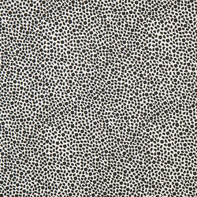 tessuto arredo mezzo panama Stampa leopardata – nero/naturale, 