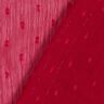 Chiffon Dobby gessato metallizzato – bacca/argento effetto metallizzato,  thumbnail number 4