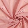 Chiffon in pizzo sangallo con fiori – rosa antico chiaro,  thumbnail number 3