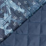 Tessuto Chambray trapuntato con ancora batik – colore blu jeans,  thumbnail number 5