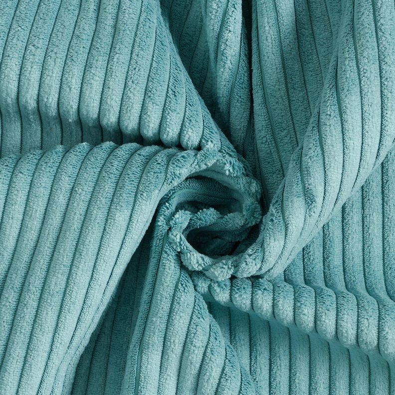 tessuto da tappezzeria Morbido velluto a coste – menta,  image number 1
