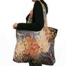 Gobelin jacquard arte astratta – blu/rosso/giallo,  thumbnail number 6