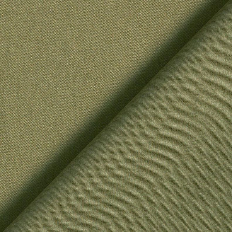 satin di cotone tinta unita – verde oliva,  image number 4