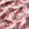 flanella di cotone quadri – rosa anticato/argento anticato,  thumbnail number 2