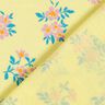 jersey di viscosa, mazzolini di fiori – giallo chiaro,  thumbnail number 4