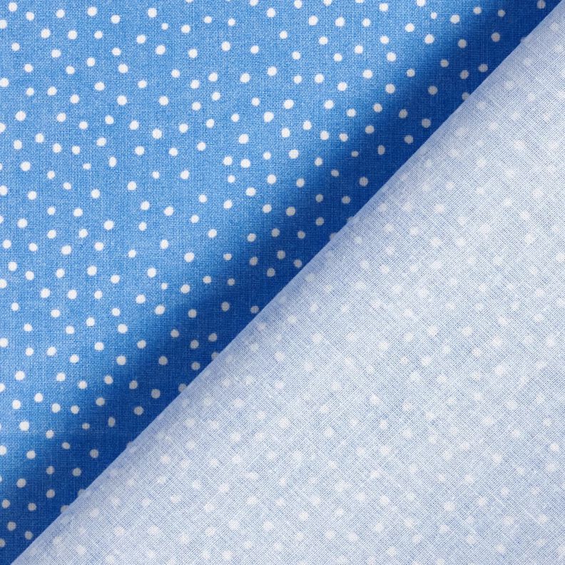 tessuto in cotone cretonne Punti fini – blu,  image number 4
