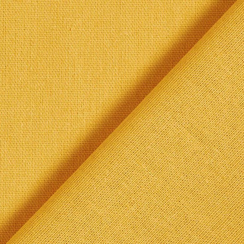 misto lino viscosa tinta unita – giallo sole,  image number 3