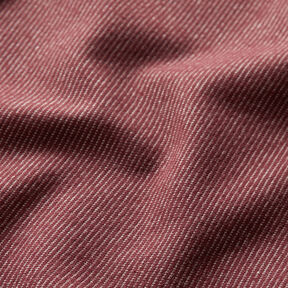 jersey di cotone Aspetto jeans – rosso borgogna, 