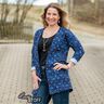 jersey di cotone Cuori d'oro | Glitzerpüppi – indaco,  thumbnail number 5