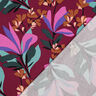 tessuto in viscosa stretch Spring Garden | Nerida Hansen – malva/abete blu,  thumbnail number 4