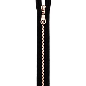cerniera lampo S14, divisibile  | Prym – nero/oro rosa, 