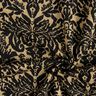 Jersey jacquard con motivi ornamentali – oro effetto metallizzato/nero,  thumbnail number 4