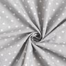 Popeline di cotone biologico con cuori sparsi – grigio chiaro,  thumbnail number 3