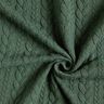 Jersey jacquard, cloqué, motivi a treccia – verde scuro,  thumbnail number 3