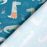 jersey di cotone Coccodrilli felici – blu oceano,  thumbnail number 4