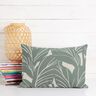 tessuto arredo panama Foglie eleganti – canna palustre/naturale,  thumbnail number 6