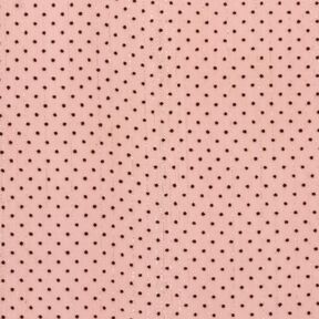 Righe con righe glitterate e pois – rosa antico chiaro, 