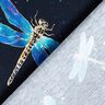 jersey di cotone Libellule | Glitzerpüppi – blu notte/turchese chiaro,  thumbnail number 4