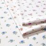 popeline di cotone rose delicate – rosso/bianco,  thumbnail number 5