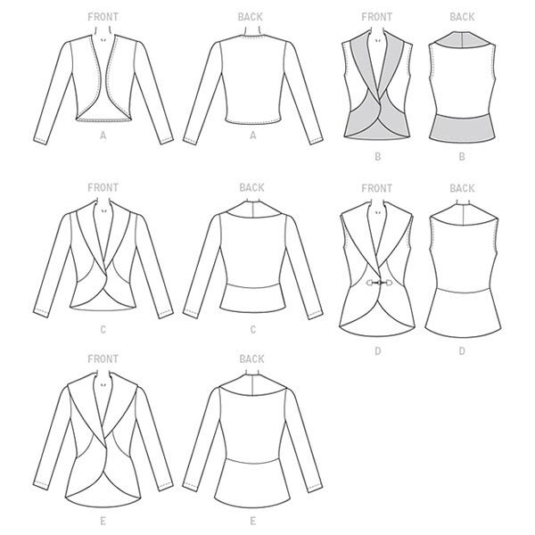 cardigan, McCalls 7254 | 32 - 40, image number 11