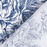 tessuto arredo tessuti canvas romanticismo – bianco/blu,  thumbnail number 4