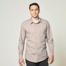 Tessuto per camicia a quadretti fini – beige/blu marino,  thumbnail number 6