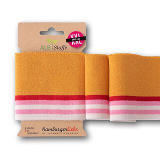 GOTS tessuto in maglia bio per bordi e polsini CUFF ME COLLEGE [140 cm | 7,5 cm] | Albstoffe, 