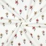 Jersey a nido d’ape fiori | Poppy Fabrics – avorio/albicocca,  thumbnail number 3