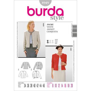 Giacca corta, Burda 8949, 