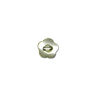 bottone a 2 fori, fiore – menta,  thumbnail number 1
