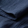 mussolina / tessuto doppio increspato – blu marino,  thumbnail number 5