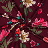 French terry Colette stampa digitale | Nerida Hansen – rosso Bordeaux/rosa fucsia acceso,  thumbnail number 3