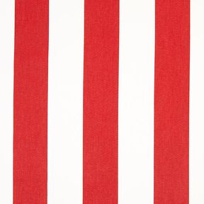 Twill cotone strisce 4 – rosso/bianco, 