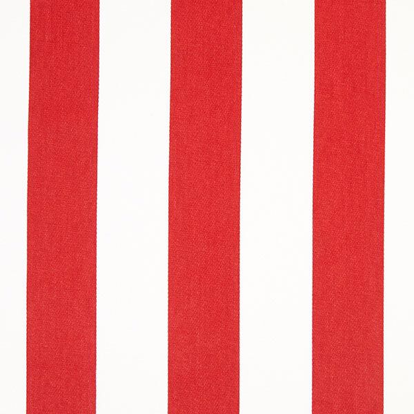 Twill cotone strisce 4 – rosso/bianco,  image number 1