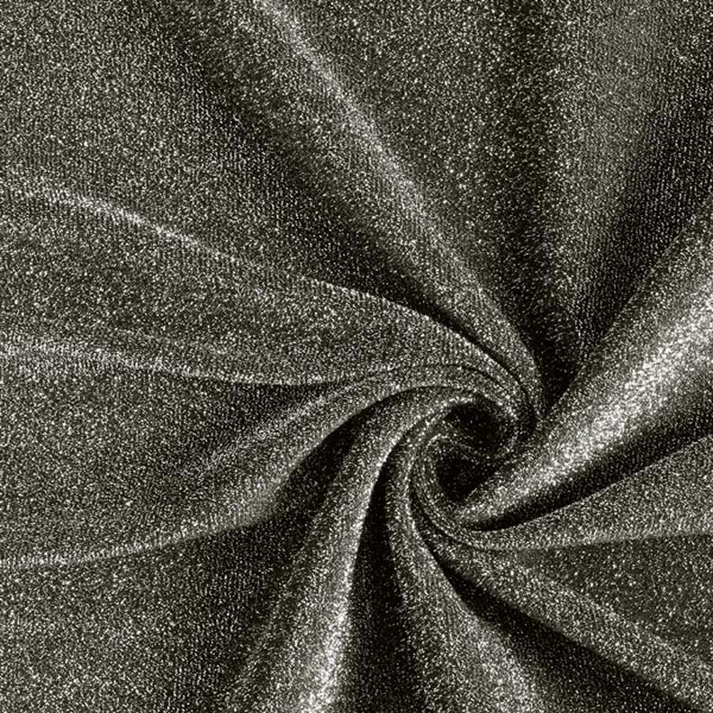 tessuto jersey fili glitter glamour  – nero,  image number 1