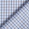 Tessuto per camicia a quadri classici – azzurro/blu marino,  thumbnail number 4