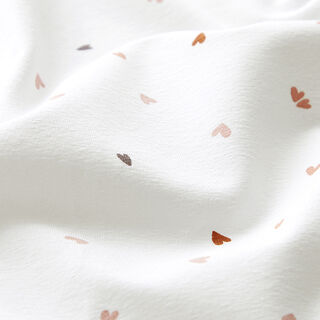 jersey di cotone cuori e doppi cuori – bianco, 