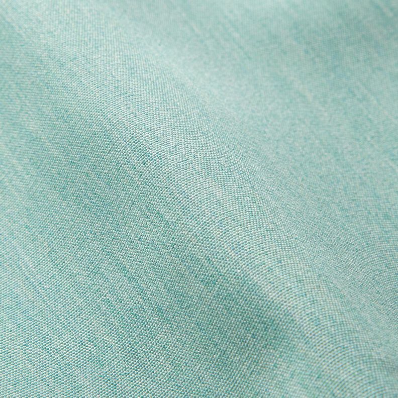 tessuti da esterni tessuti canvas tinta unita mélange – menta,  image number 1