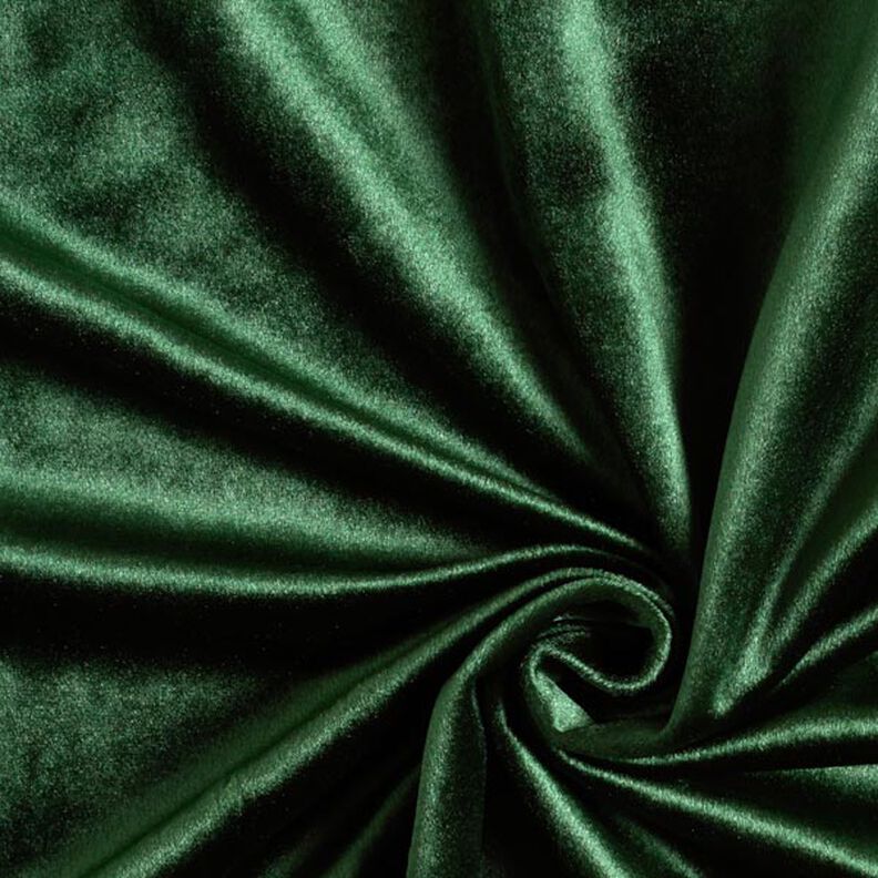 tessuto arredo velluto – verde scuro,  image number 1