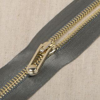 cerniera lampo brillante  – antracite/oro, 